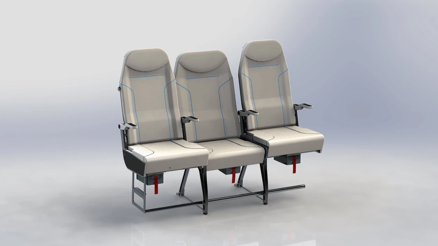 몰론 라베의 엇갈린 좌석(STAGGRED SHORT SEAT). (사진=몰론 라베)