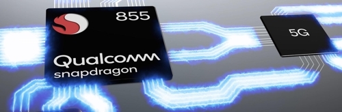 퀄컴의 세계 최초의 5세대 이동통신(5G) 모바일 플랫폼 '스냅드래곤 855'. (사진=퀄컴 코리아)